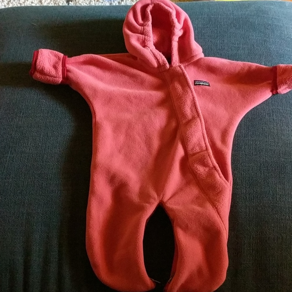 Patagonia 3-6 Month Fleece Bunting